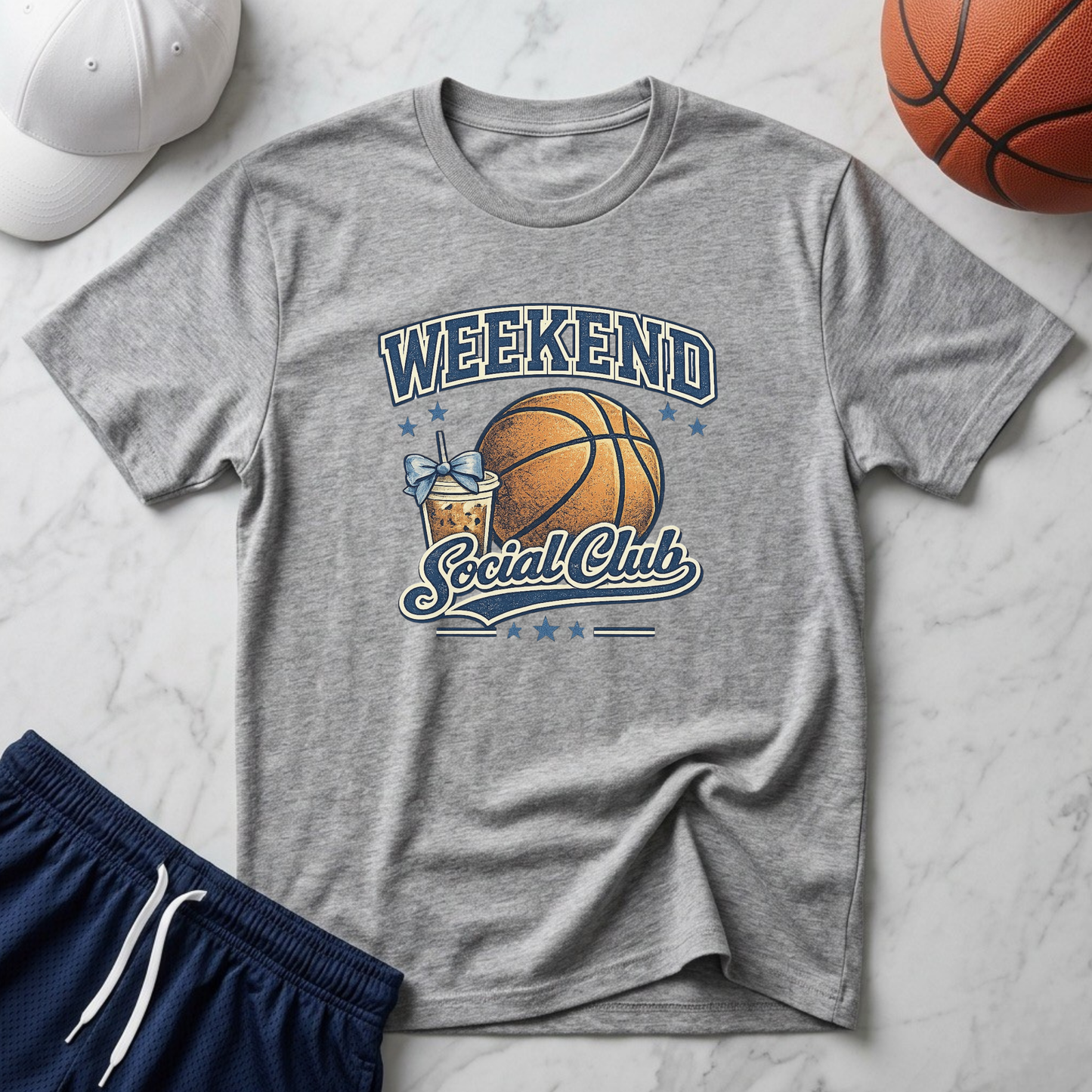 Basketball Weekend Social Club T-Shirt