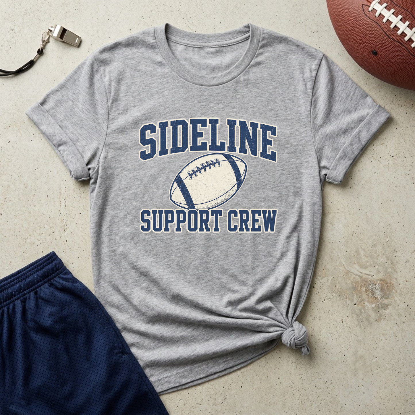 Sideline Support Crew— Football T-Shirt