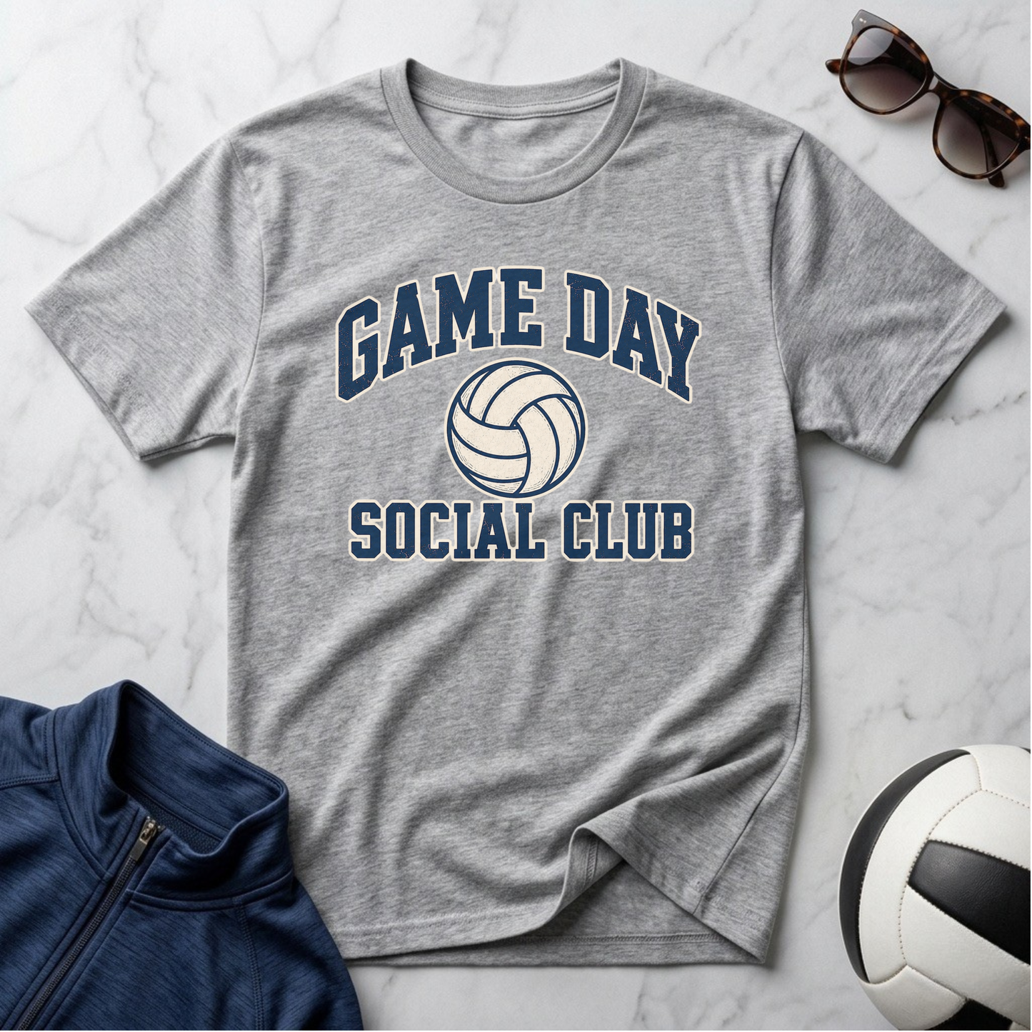 Game Day Social Club Volleyball T-Shirt