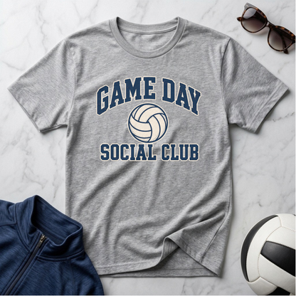 Game Day Social Club Volleyball T-Shirt