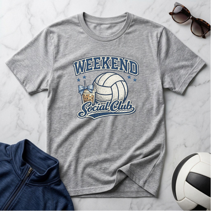 Weekend Social Club Volleyball T-Shirt