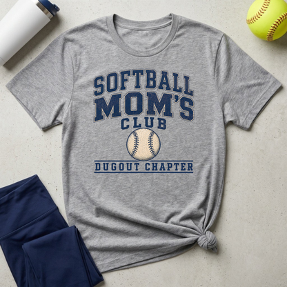 Softball Mom’s Club: Dugout Chapter T-Shirt