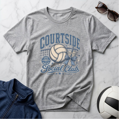 Courtside Social Club Volleyball T-Shirt