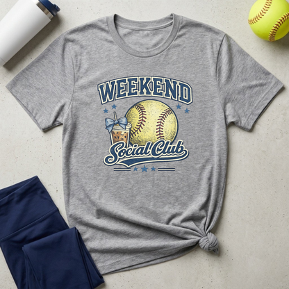 Weekend Social Club Softball T-Shirt