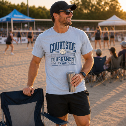Courtside Tournament Club Volleyball T-Shirt