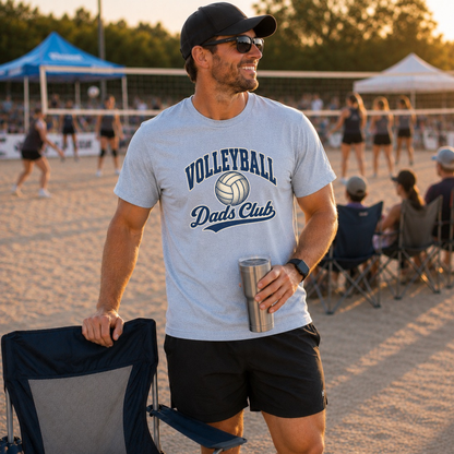 Volleyball Dad’s Club T-Shirt