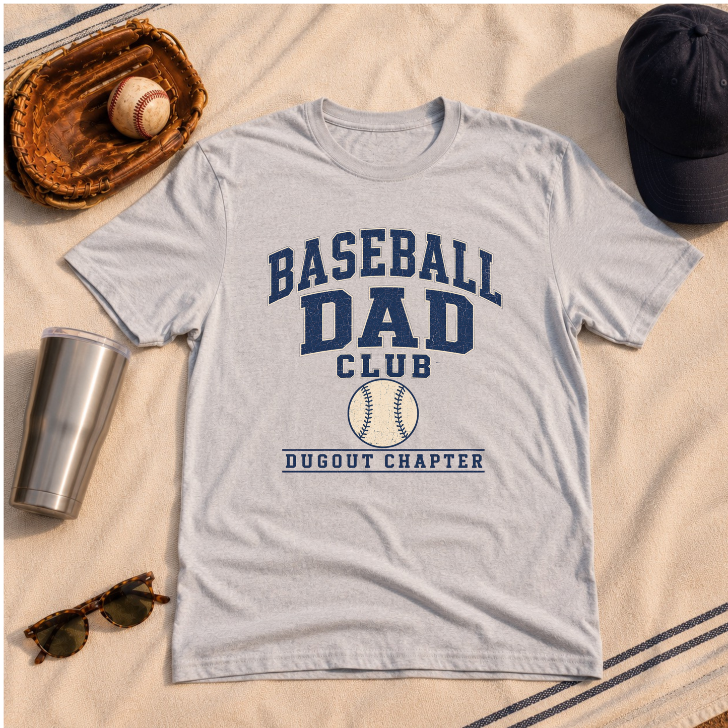 Baseball Dad's Club: Dugout Chapter T-Shirt