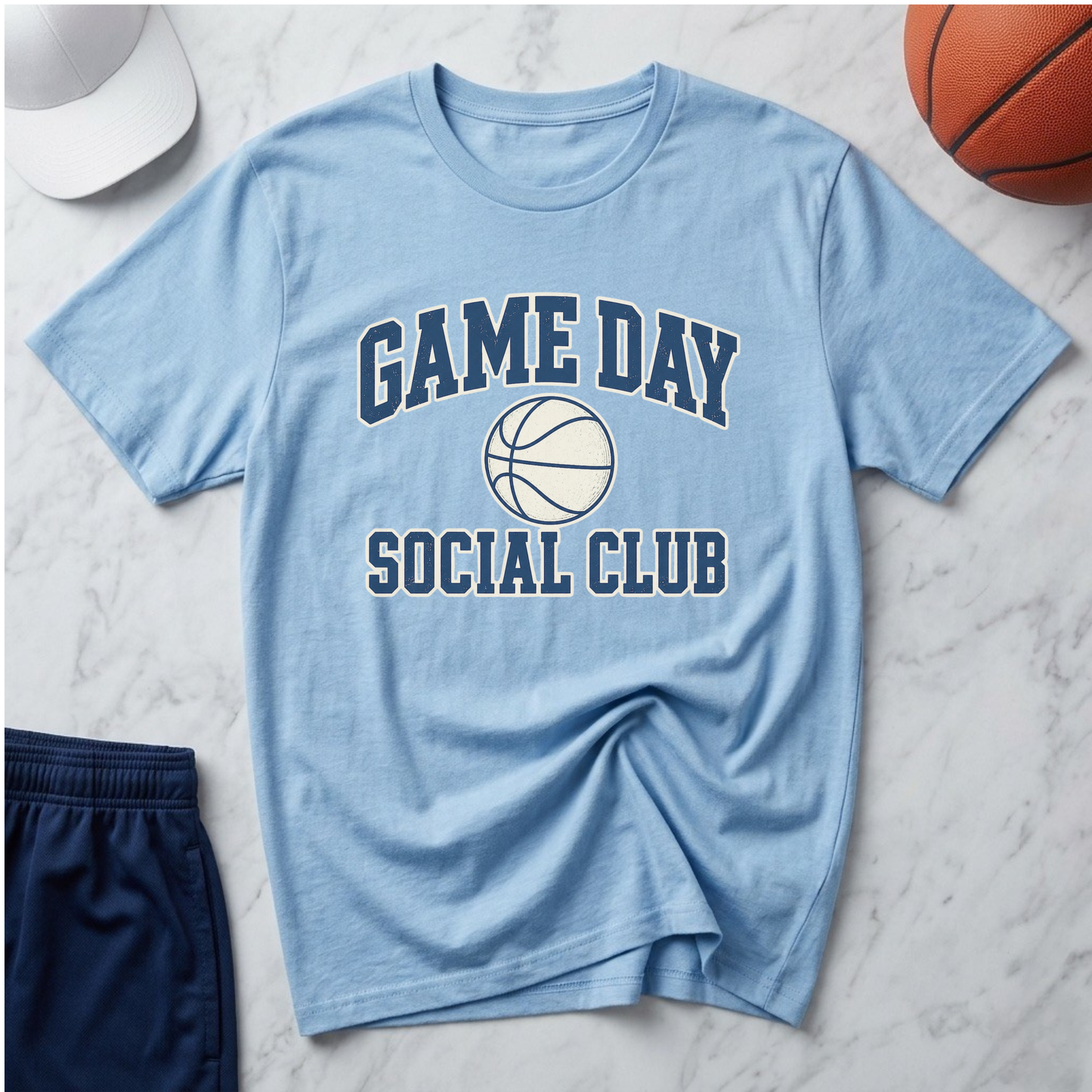 Game Day Social Club Basketball T-Shirt