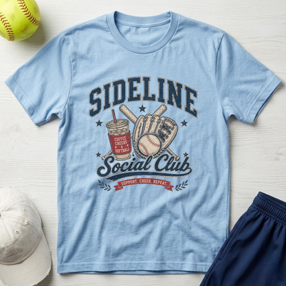 Sideline Social Club Softball T-Shirt
