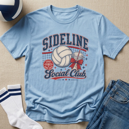 Sideline Social Club Volleyball T-Shirt