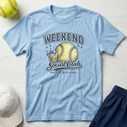 Weekend Social Club Softball T-Shirt