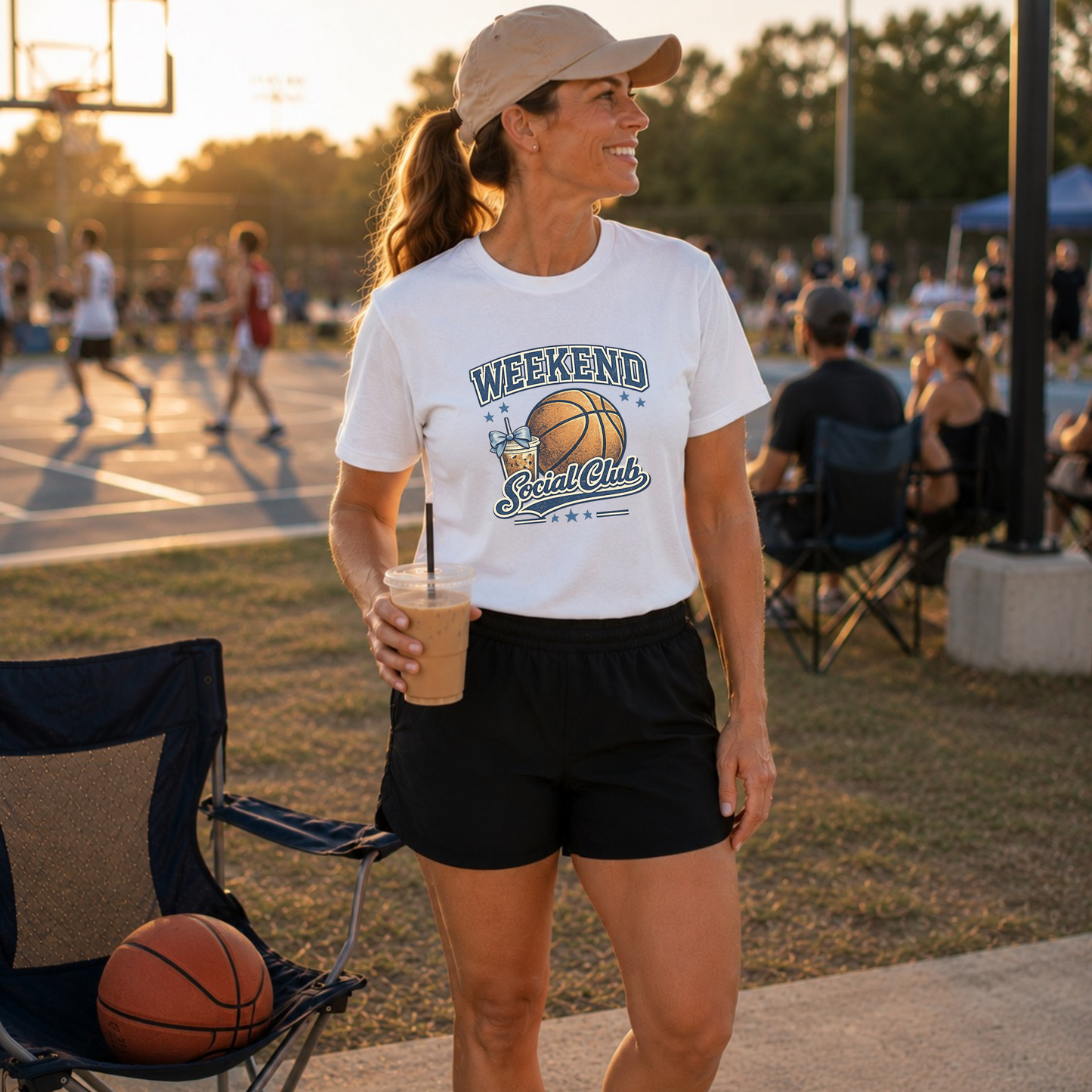 Basketball Weekend Social Club T-Shirt