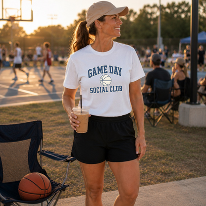 Game Day Social Club Basketball T-Shirt