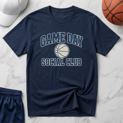 Game Day Social Club Basketball T-Shirt