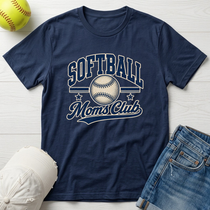 Softball Mom's Club T-Shirt