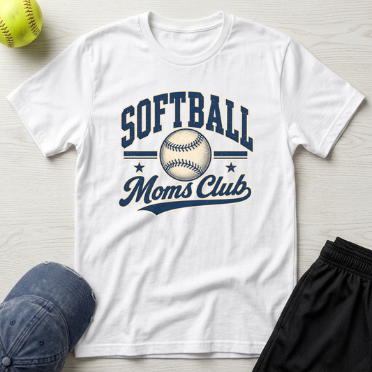 Softball Mom's Club T-Shirt