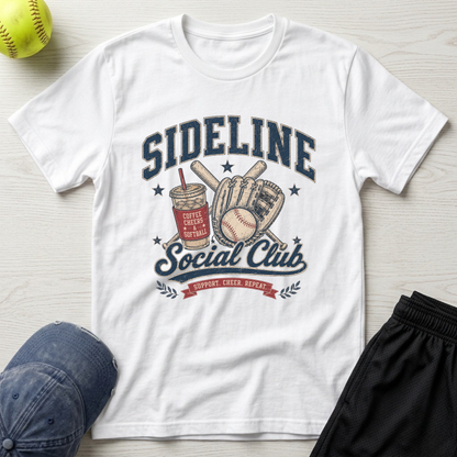 Sideline Social Club Softball T-Shirt