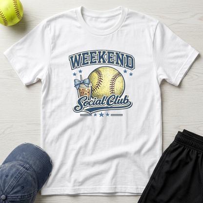 Weekend Social Club Softball T-Shirt