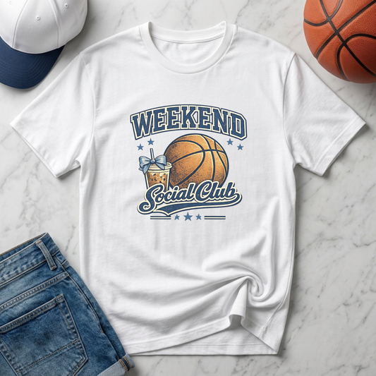 Basketball Weekend Social Club T-Shirt