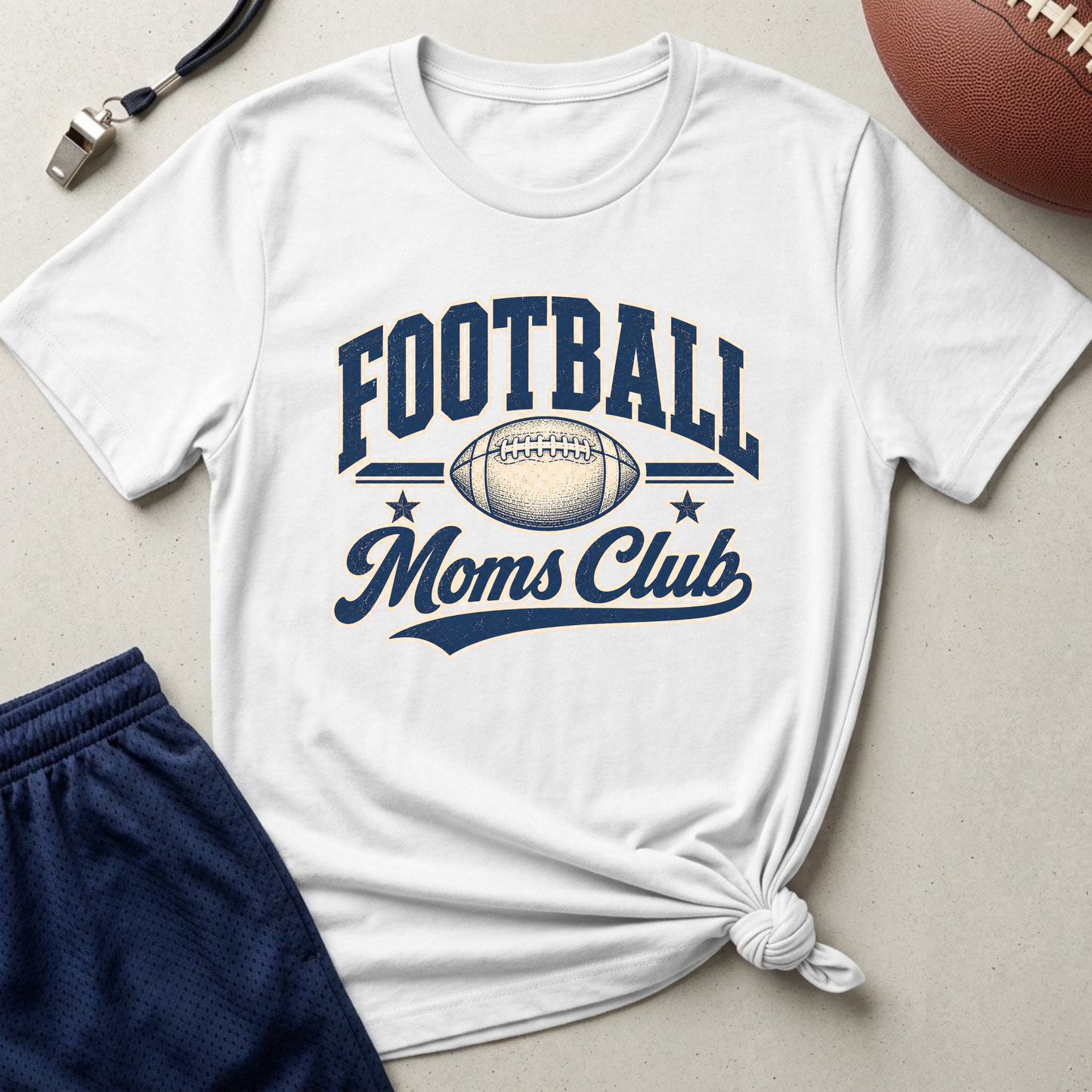 Football Mom's Club T-Shirt
