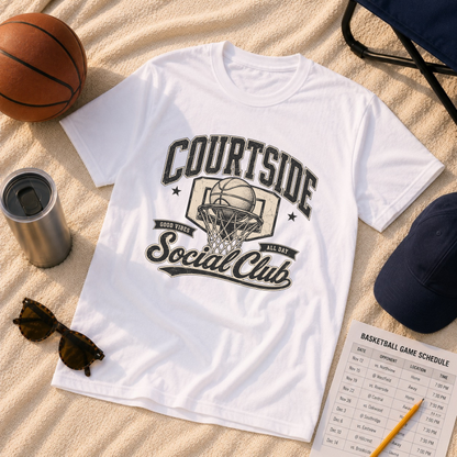Courtside Basketball Social Club T-Shirt