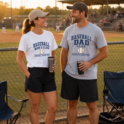 Baseball Mom's Club: Dugout Chapter T-Shirt