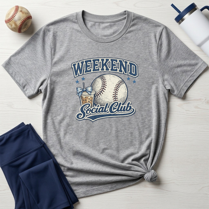 Baseball Weekend Social Club T-Shirt