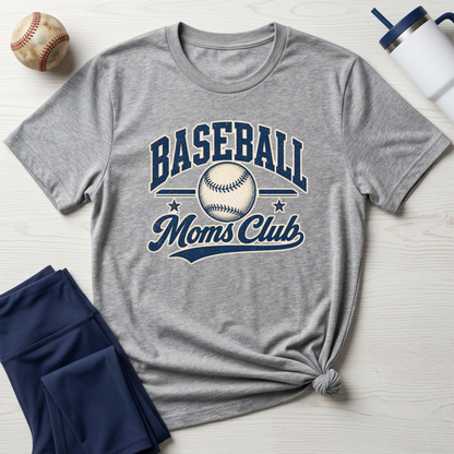 Baseball Mom's Club T-Shirt