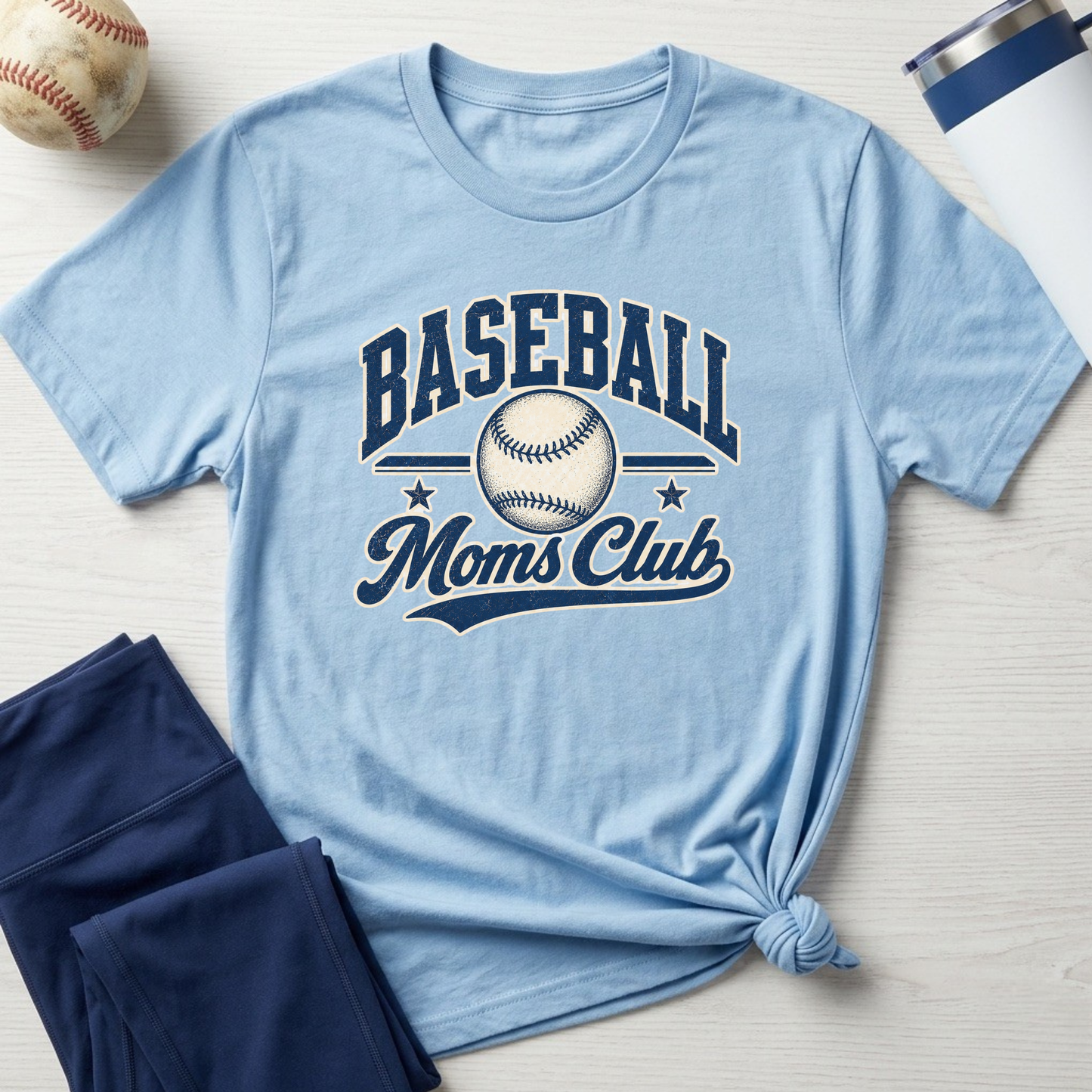 Baseball Mom's Club T-Shirt
