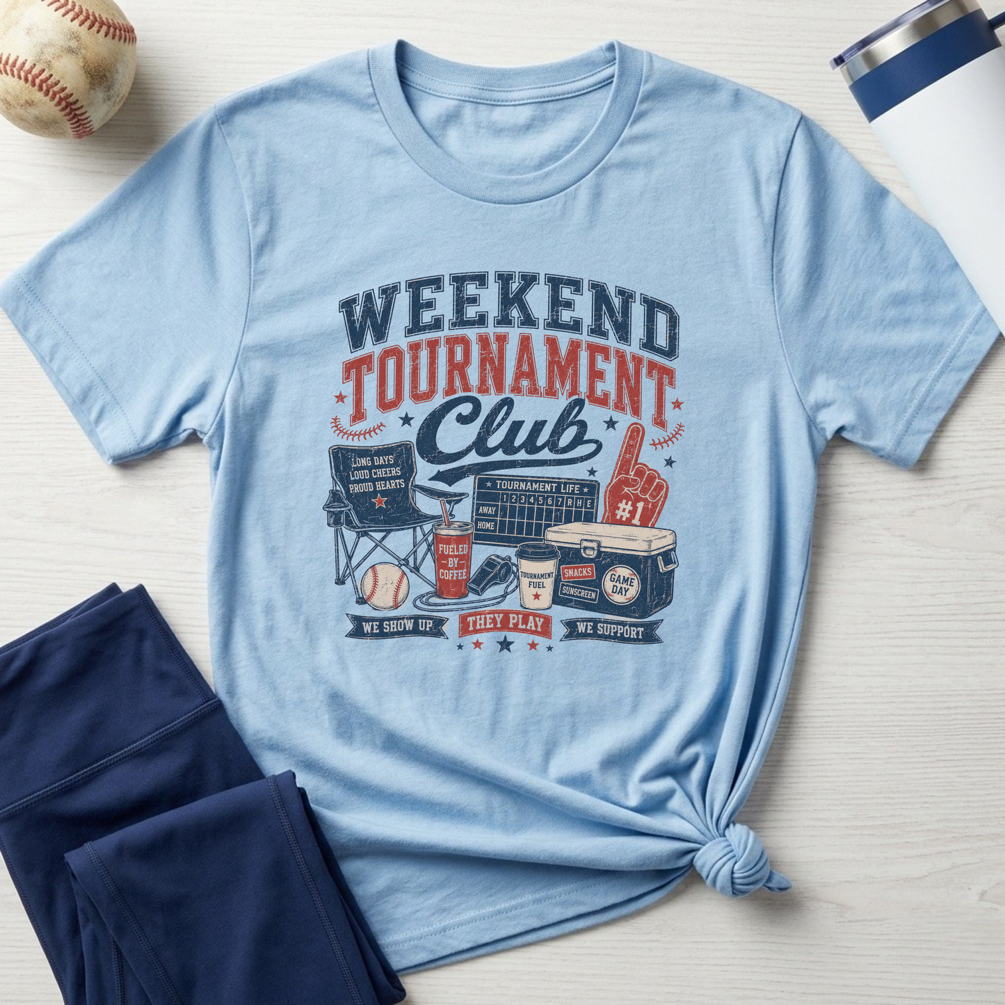 Weekend Tournament Club Baseball T-Shirt