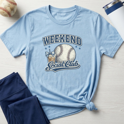 Baseball Weekend Social Club T-Shirt