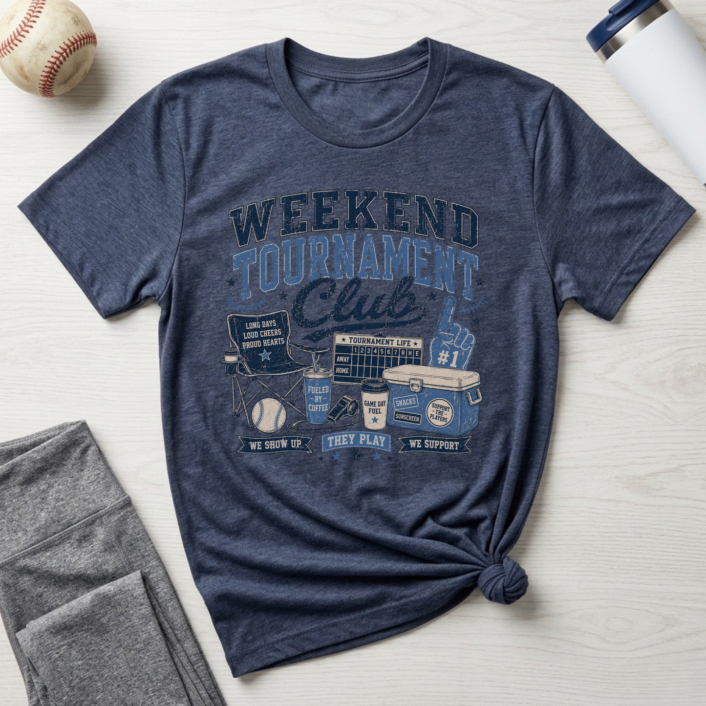 Weekend Tournament Club Baseball T-Shirt