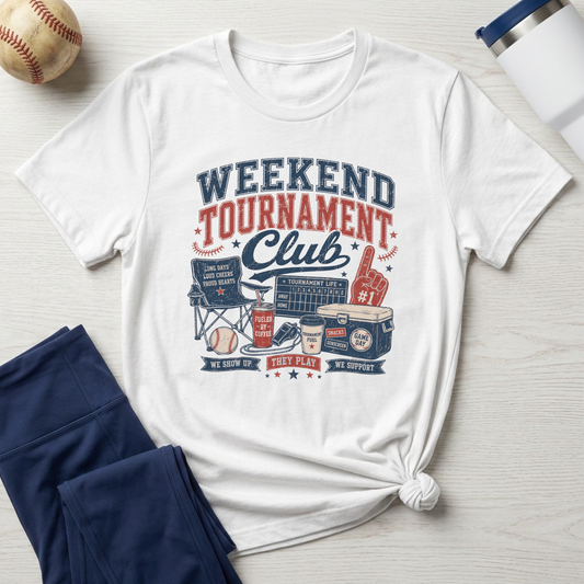 Weekend Tournament Club Baseball T-Shirt